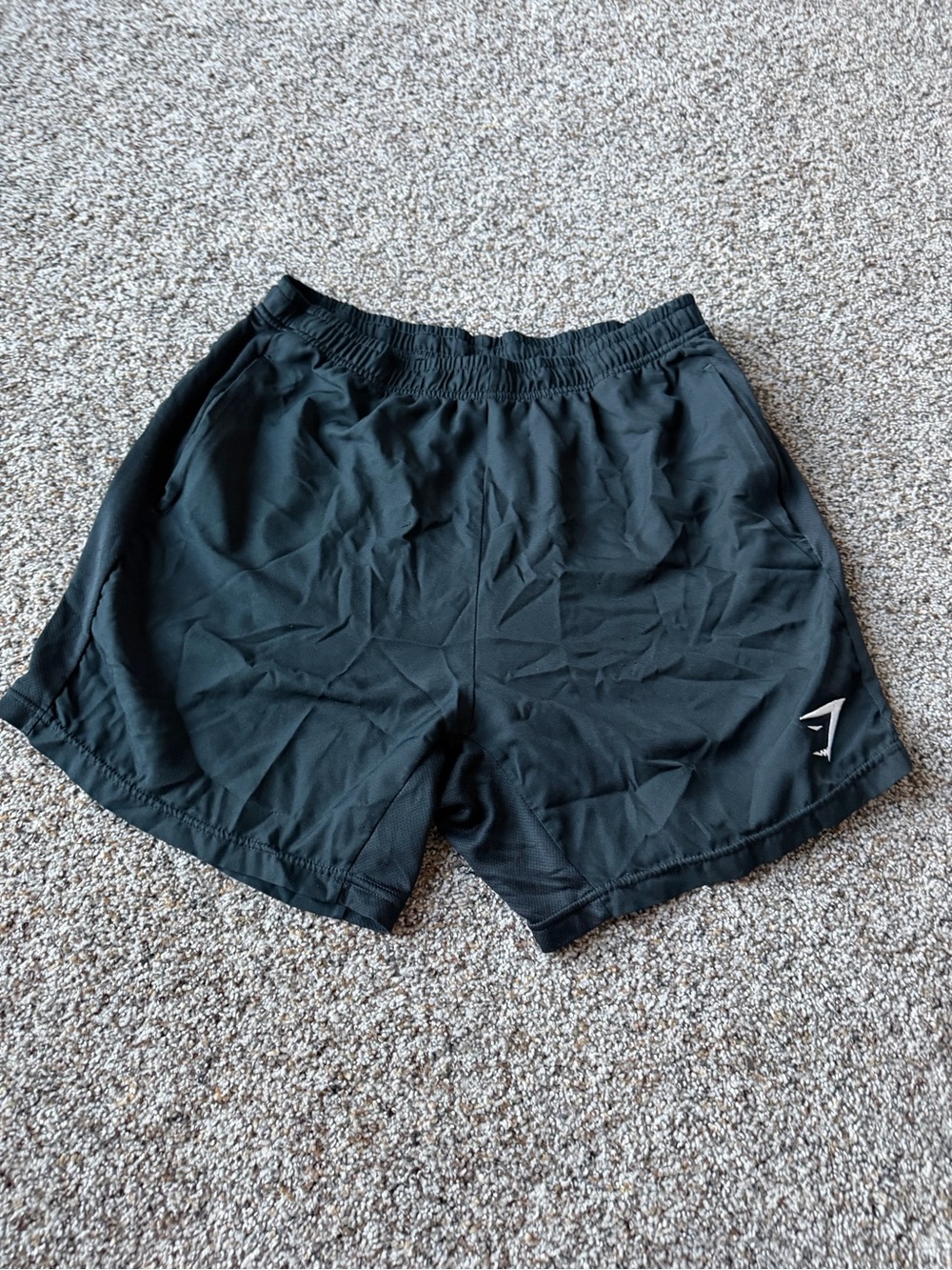 Gymshark Black Lightweight Running Training Shorts Men's Large L